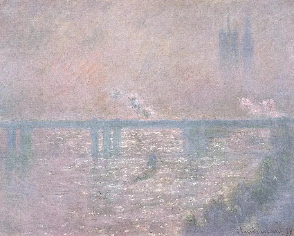 Puente Charing Cross, Lyon W1524 - Claude Monet