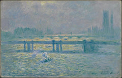 Puente Charing Cross, reflexiones sobre el Támesis - Claude Monet