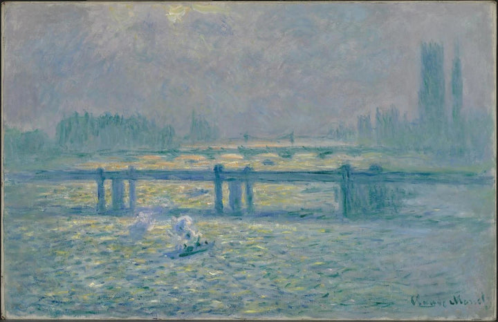 Puente Charing Cross, reflexiones sobre el Támesis - Claude Monet