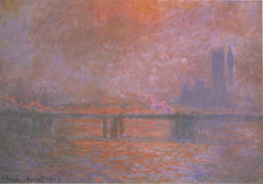 Puente Charing Cross, el Támesis - Claude Monet