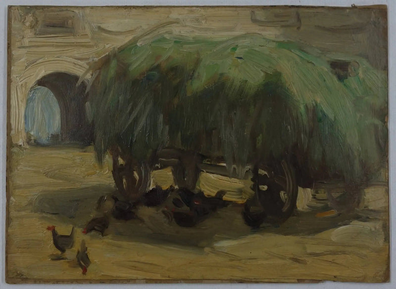 carro de heno - Franz Marc