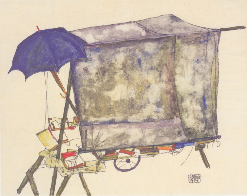 Carro de calle - Egon Schiele