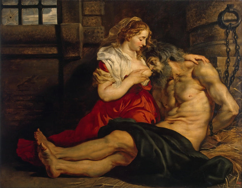 Caridad romana - Peter Paul Rubens