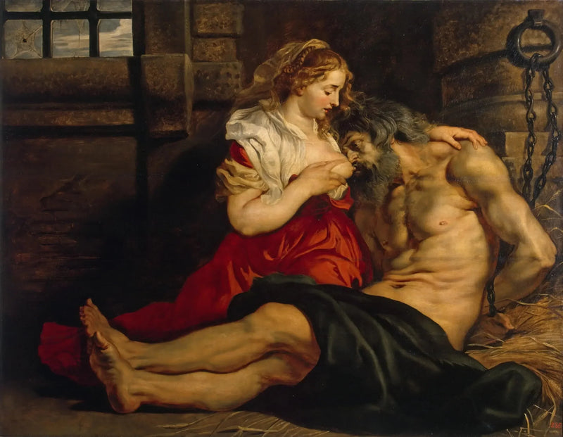 Caridad romana - Peter Paul Rubens