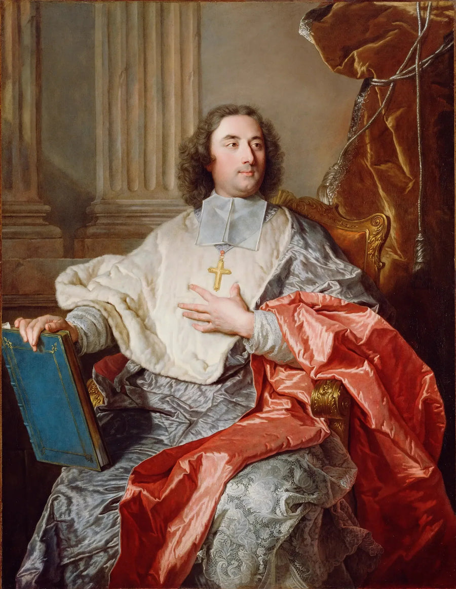 Charles de Saint-Albin (1698-1764), arzobispo de Cambrai - Hyacinthe Rigaud
