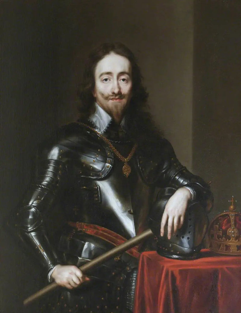 Carlos I (1600–1649) (según un original del castillo de Arundel) - Antoine van Dyck
