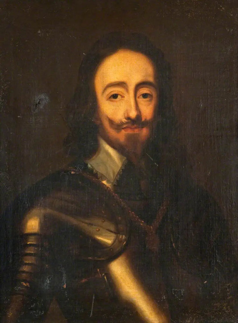 Carlos I (1600-1649), rey de Inglaterra, Escocia e Irlanda - Antoine van Dyck