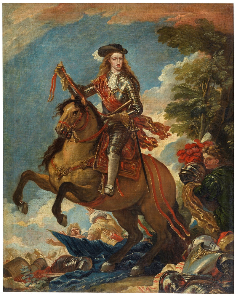 Carlos II a caballo - Luca Giordano