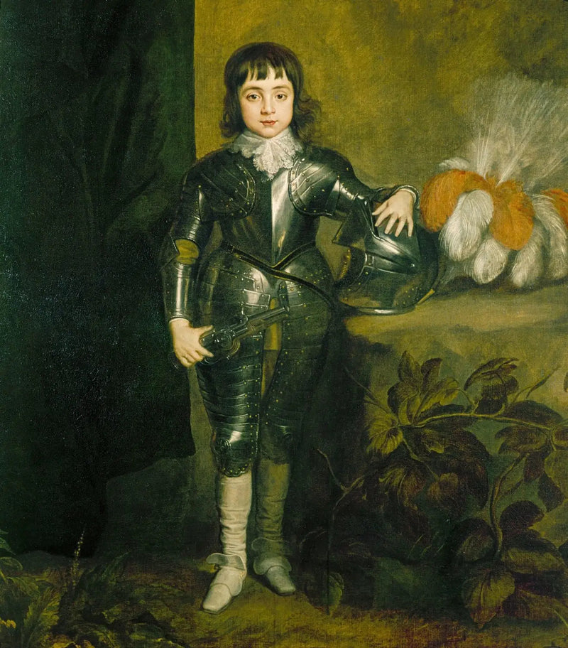Carlos II cuando era príncipe de Gales (1630-1685) - Antoine van Dyck