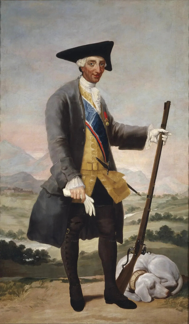 Carlos III en traje de cazador - Francisco de Goya