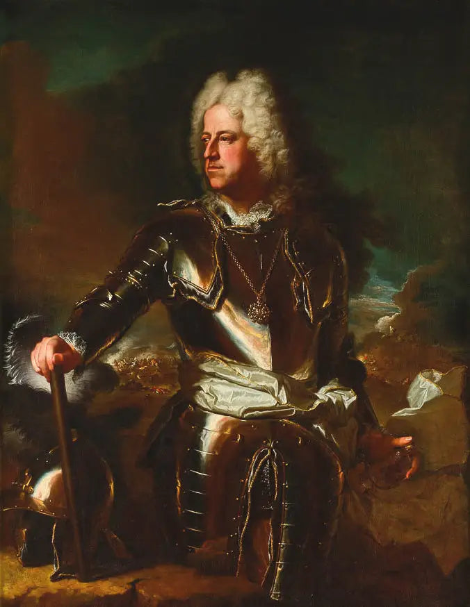 Carlos III Fernando de Gonzaga, duque de Mantua - Hyacinthe Rigaud