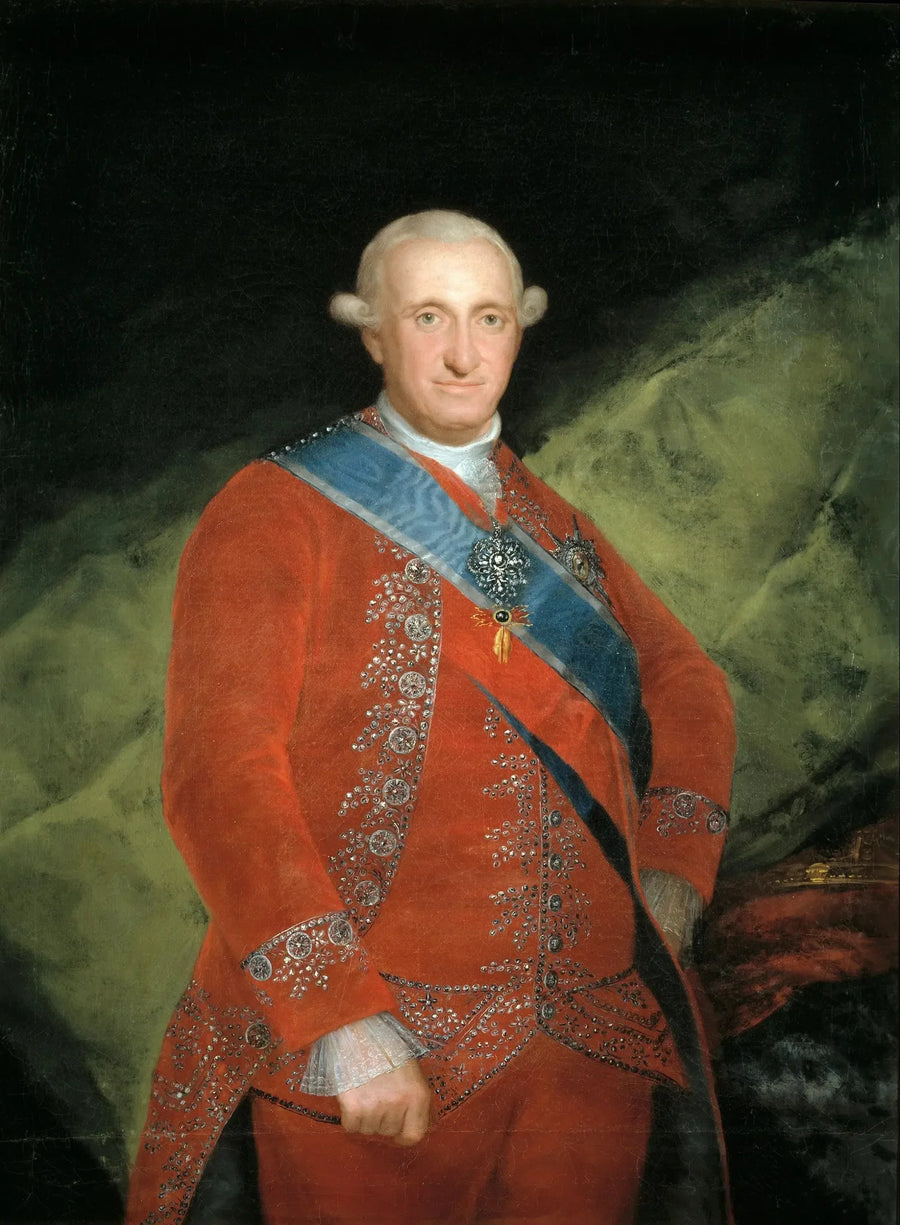 Carlos IV en rojo - Francisco de Goya