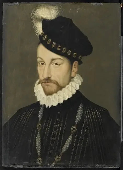 Carlos IX, rey de Francia - François Clouet
