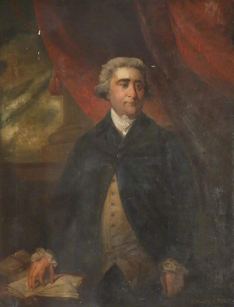 Charles James Fox (1749–1806), diputado, secretario de Estado (1782) - Joshua Reynolds
