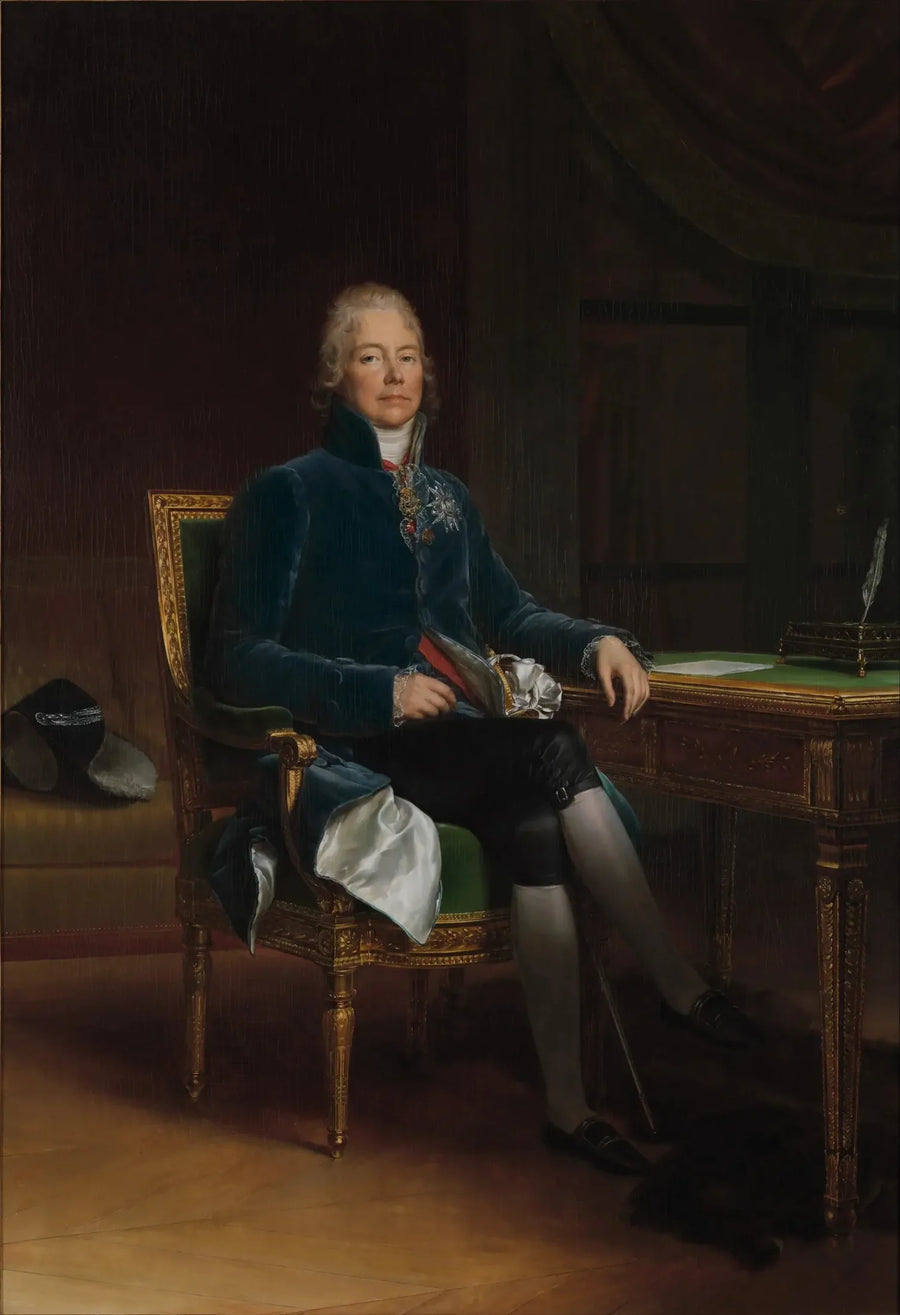 Charles Maurice de Talleyrand Périgord (1754-1838), príncipe de Benevento - François Gérard