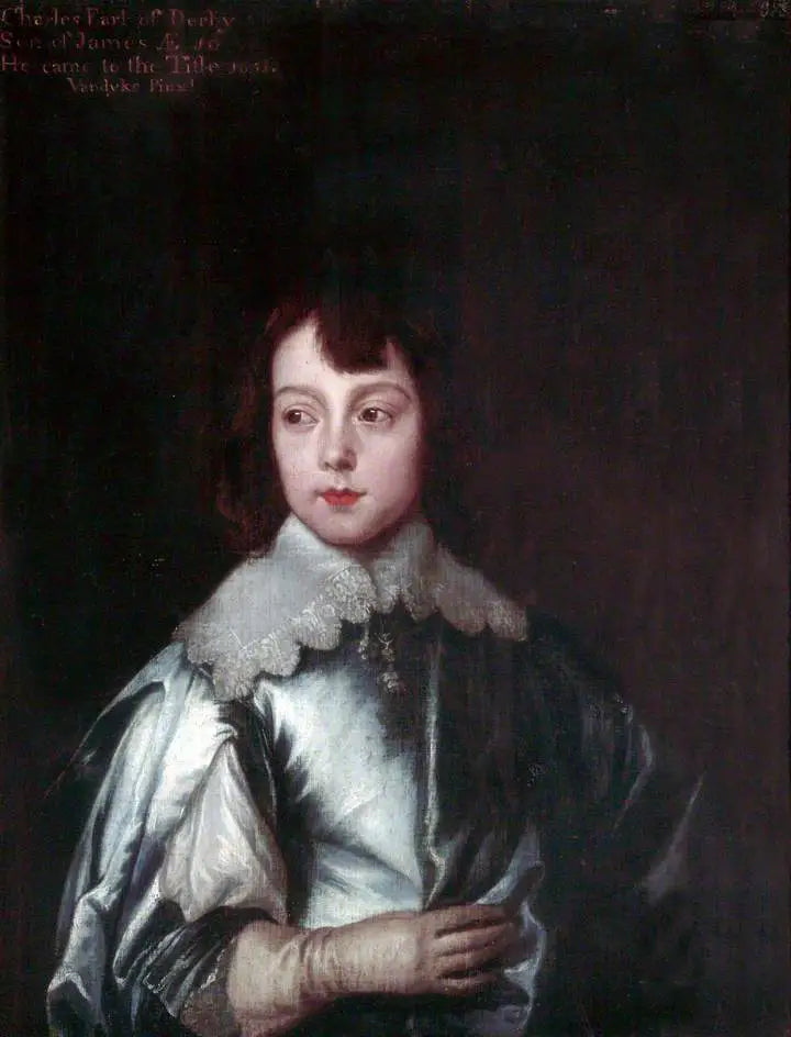 Charles Stanley (1628–1672), 8.º conde de Derby - Antoine van Dyck