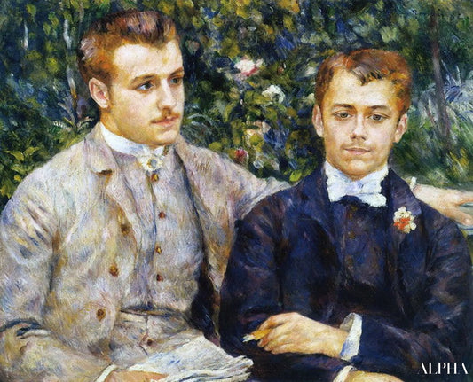 Charles und George Durand-Ruel - Pierre-Auguste Renoir - Reproductions de tableaux et peintures haut de gamme