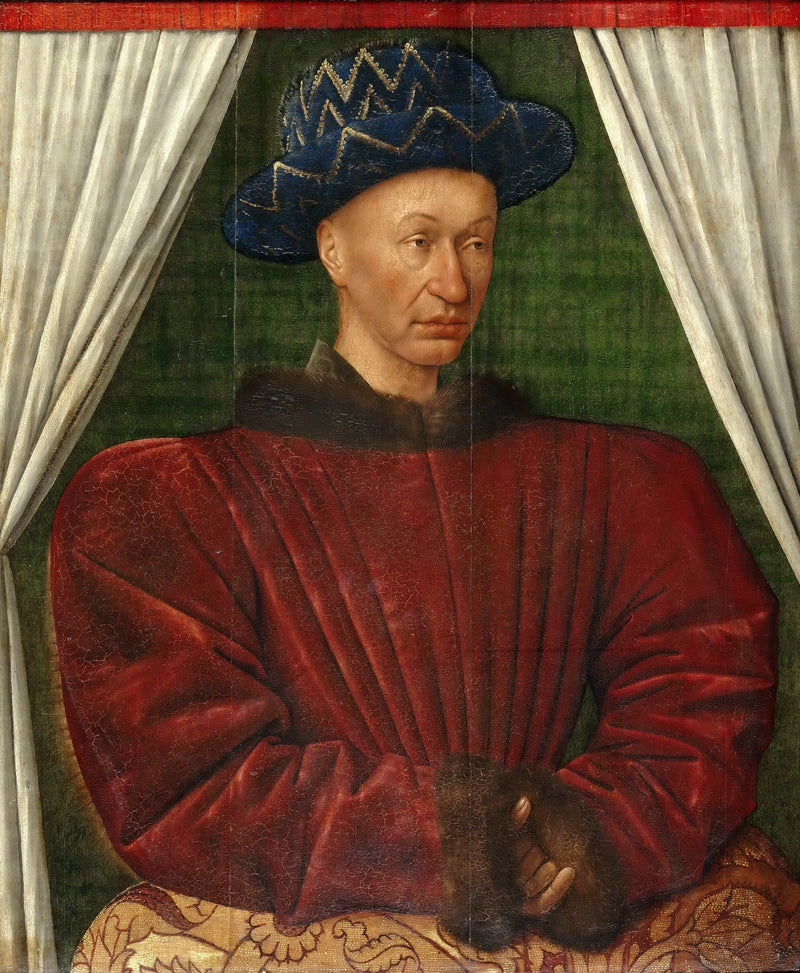 Carlos VII, rey de Francia - Jean Fouquet