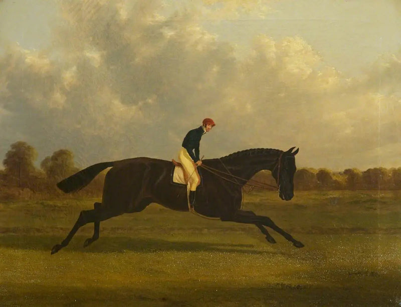 Carlos XII, laureado de la Santa Leger, 1839 - John Frederick Herring, Sr.