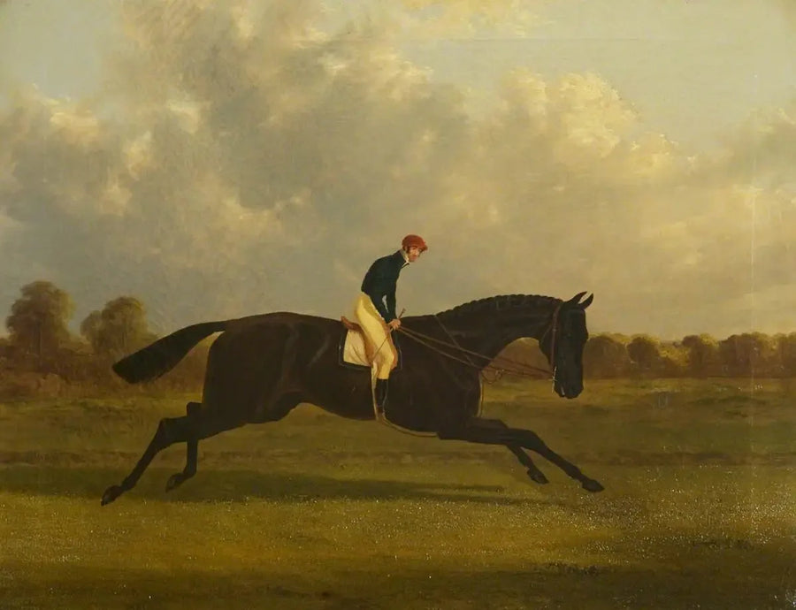 Carlos XII, laureado de la Santa Leger, 1839 - John Frederick Herring, Sr.