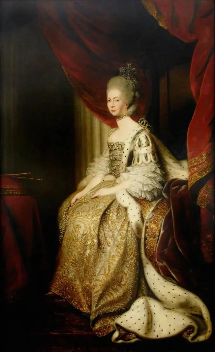 Charlotte-Sophie de Mecklembourg-Strelitz (1744–1818), reina consorte de Jorge III - Joshua Reynolds
