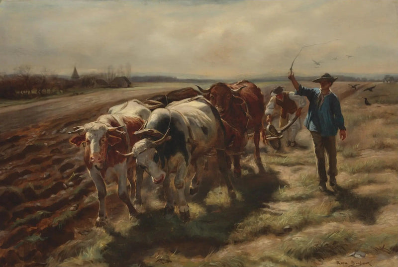 Arado de bueyes - Rosa Bonheur