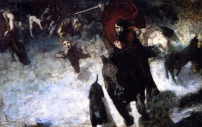 Caza Salvaje - Franz Von Stuck
