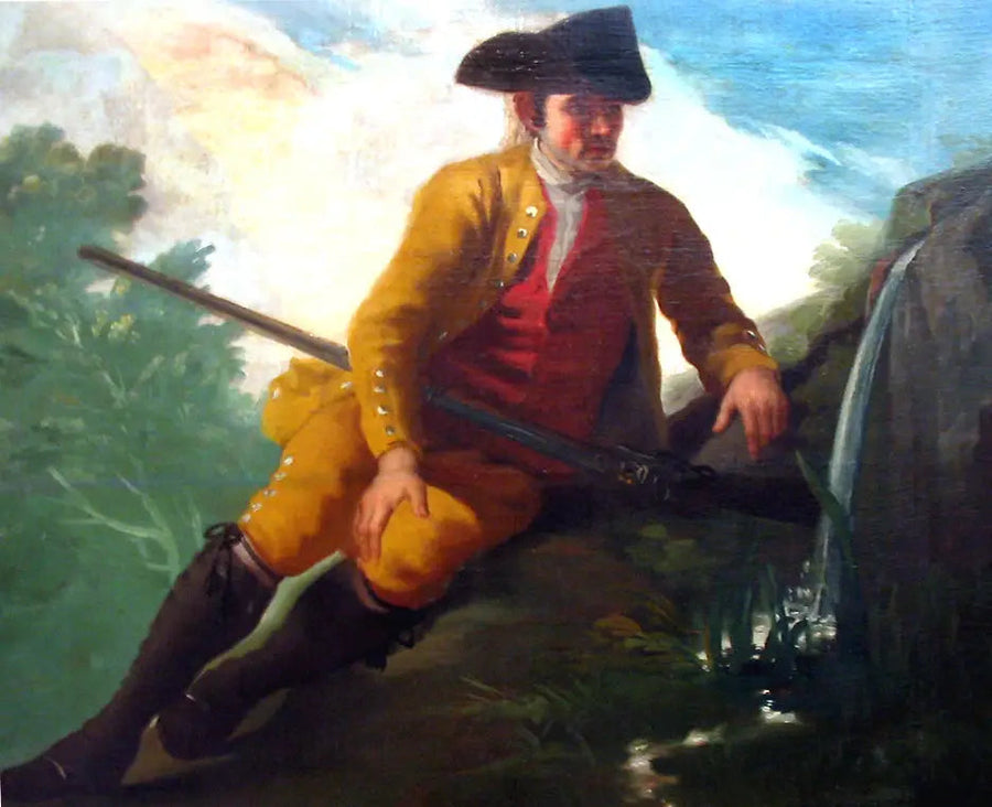 Cazador en una fuente - Francisco de Goya
