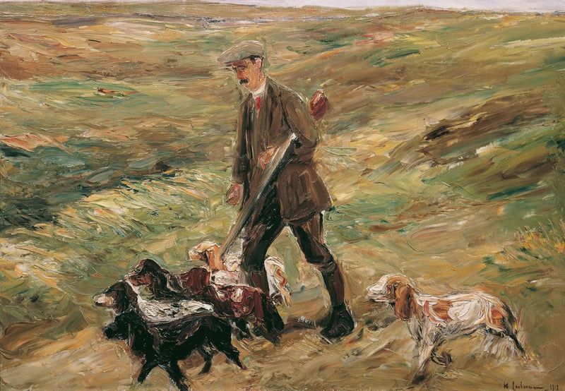 Cazador en las dunas - Max Liebermann