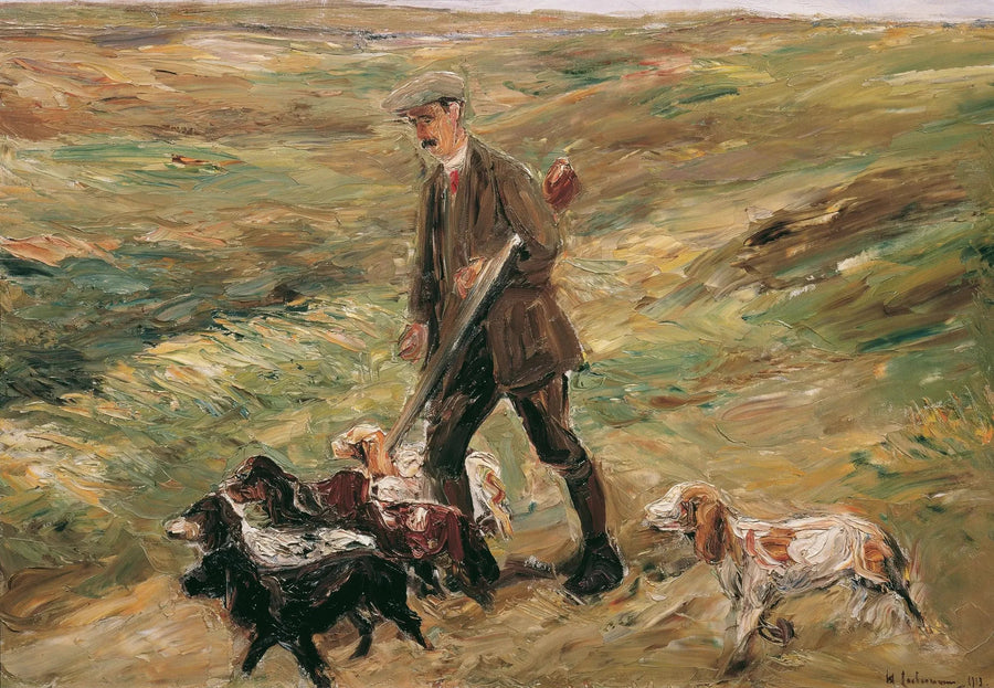Cazador en las dunas - Max Liebermann