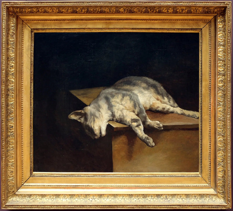 Muerte de un perro - Théodore Géricault