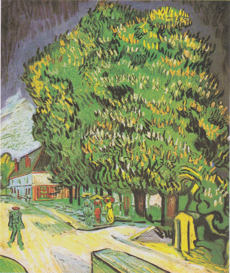 Castaños en flor - Vincent van Gogh