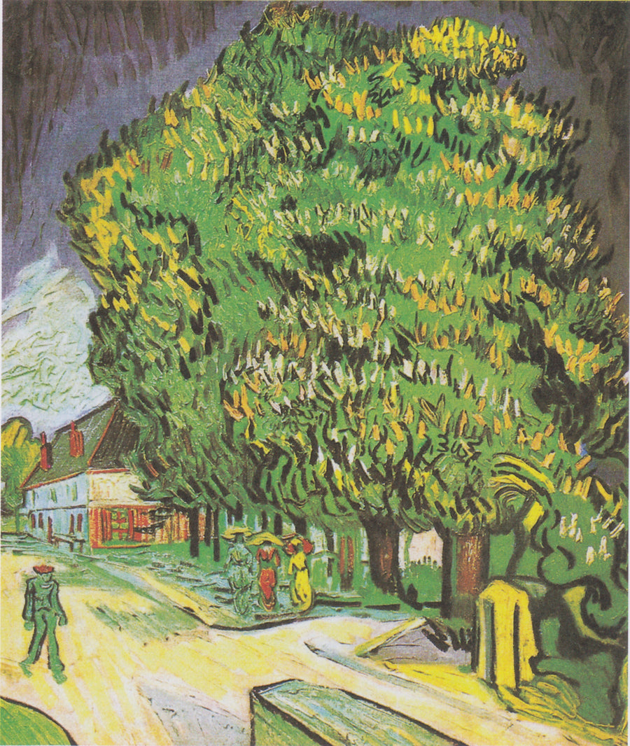 Castaños en flor - Vincent van Gogh