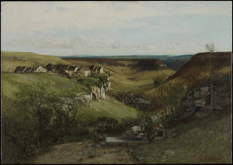 Castillo de Ornans - Gustave Courbet