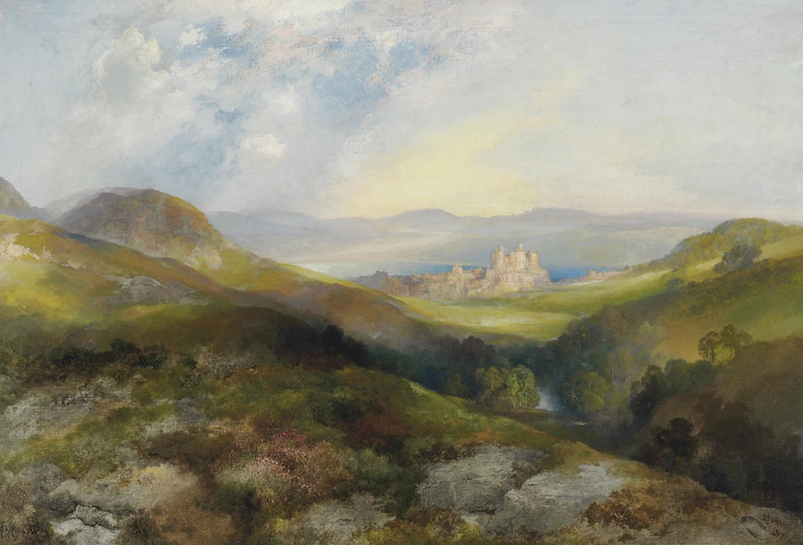 Castillo de Conway - Thomas Moran