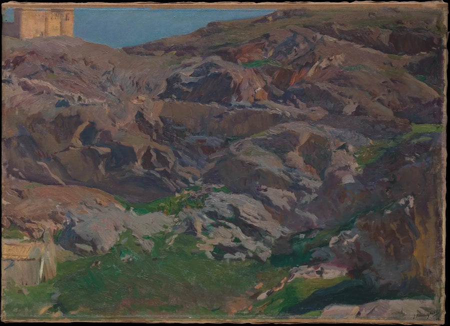 Castillo de San Servando, Toledo - Joaquín Sorolla