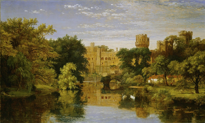 Castillo de Warwick, Inglaterra - Jasper Francis Cropsey