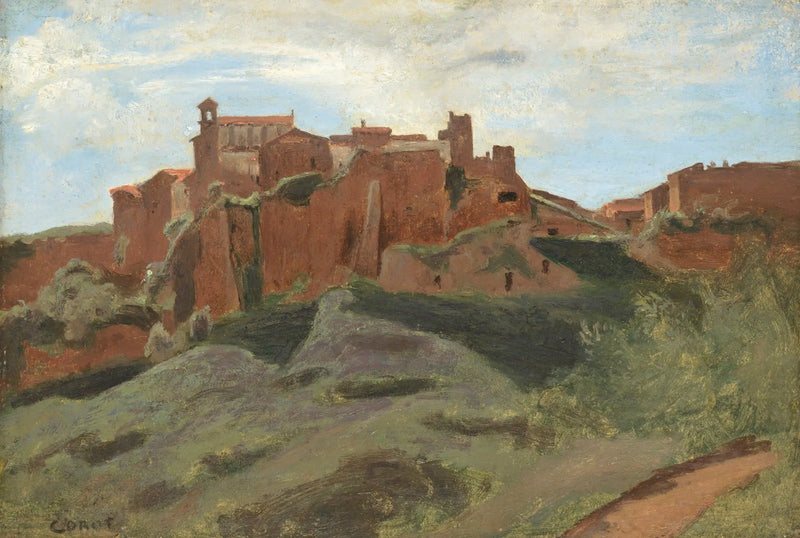 Castillo Sant'Elia - Jean-Baptiste Camille Corot