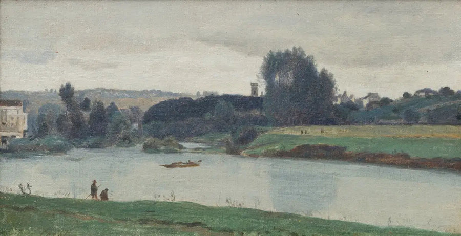 Castillo de Thierry - Jean-Baptiste Camille Corot