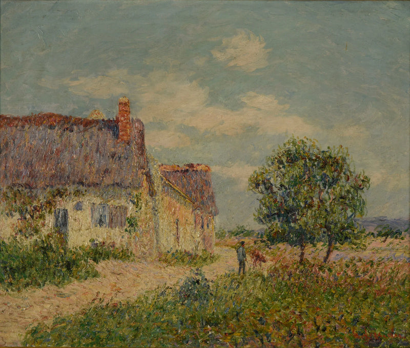 Cabaña en Vandreuil - Gustave Loiseau