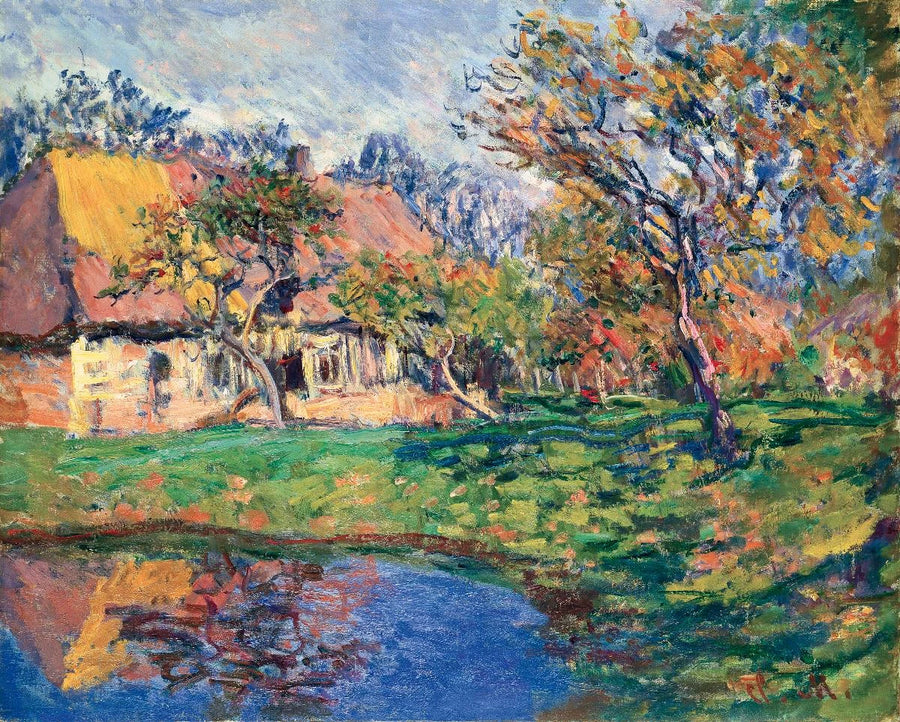 Casa de campo normanda W1023 - Claude Monet