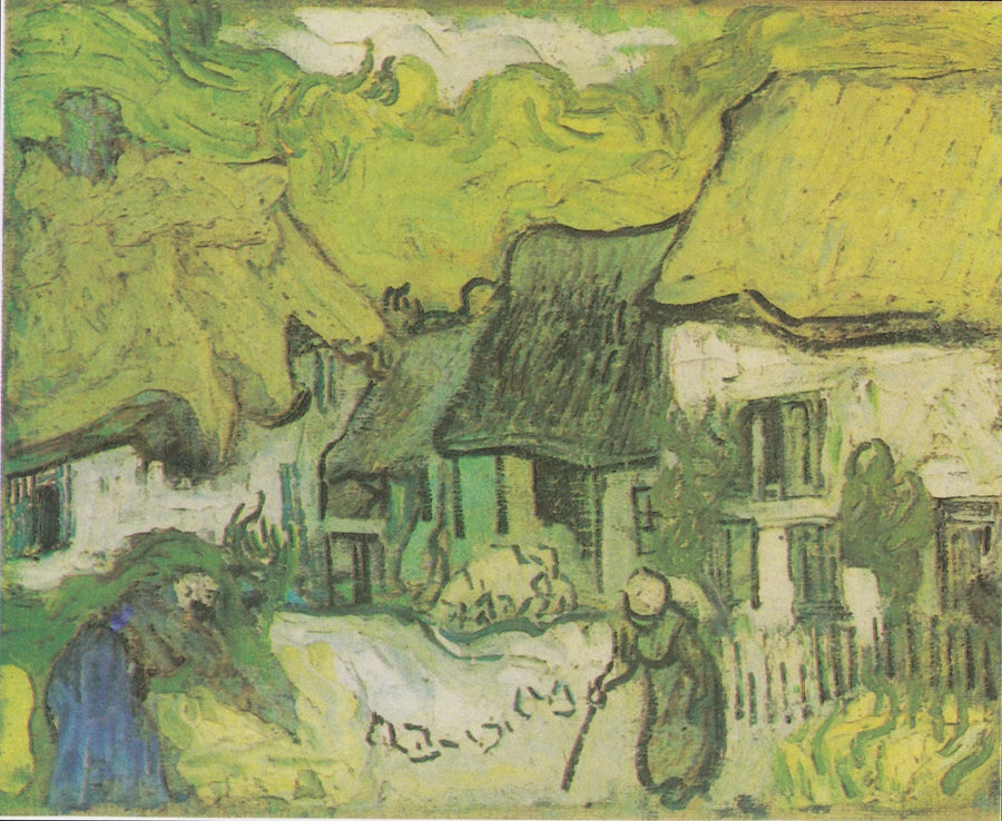 Cabañas en Jorgus - Vincent van Gogh