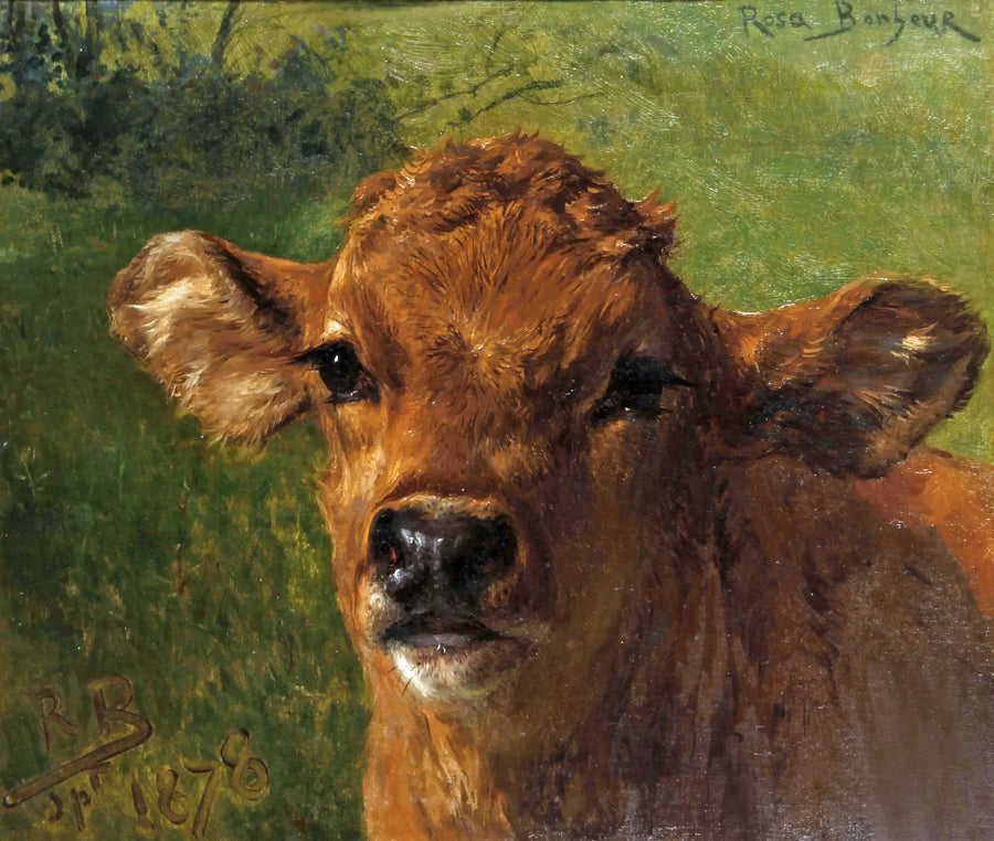 Jefe de un ternero - Rosa Bonheur