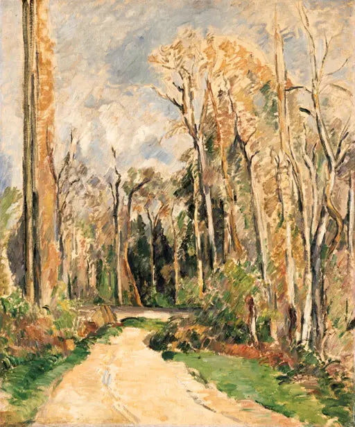 Camino a la entrada del bosque - Paul Cézanne