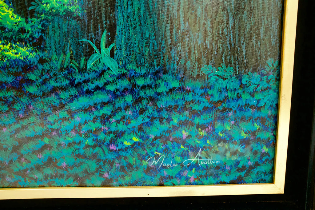 Chemin dans la Forêt Verte | 130 x 190 cm Reproductions de tableaux à la peinture à l’huile