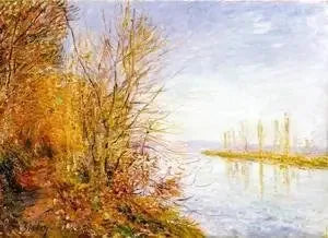 Camino de By en el bosque de Roches-Courtaut, verano de San Martín - Alfred Sisley