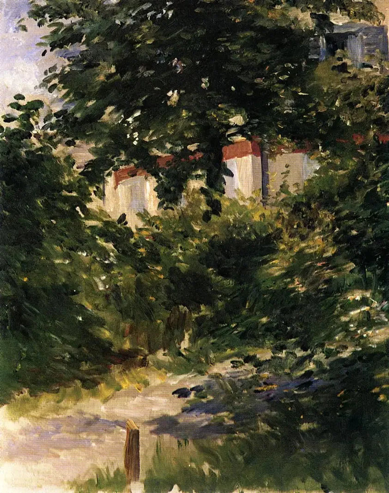 Camino de jardín en Rueil - Édouard Manet