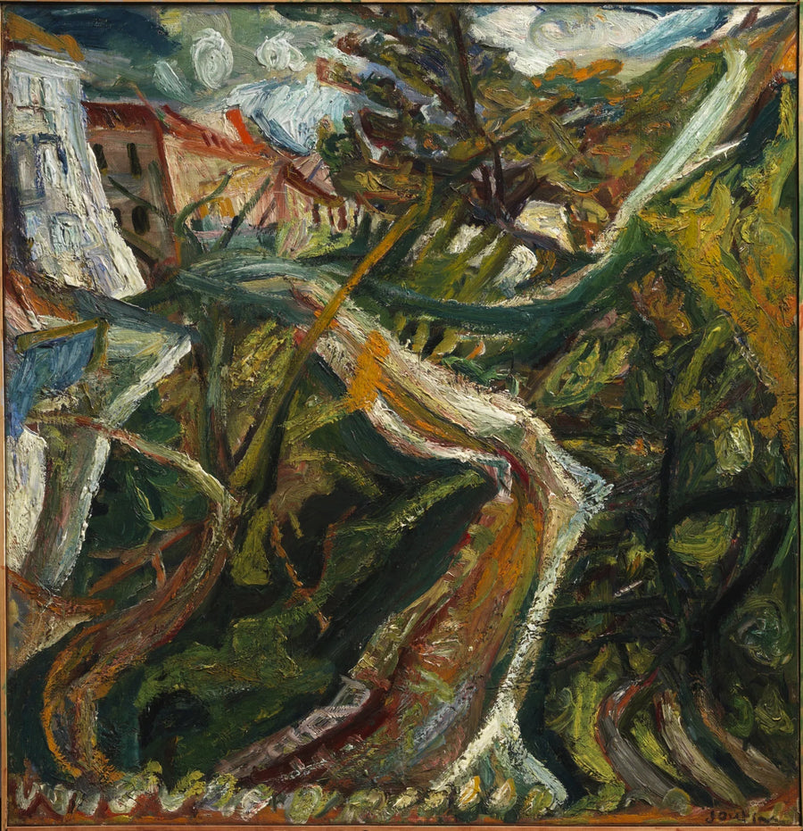 Camino de la Fuente de los Tins en Céret - Chaim Soutine