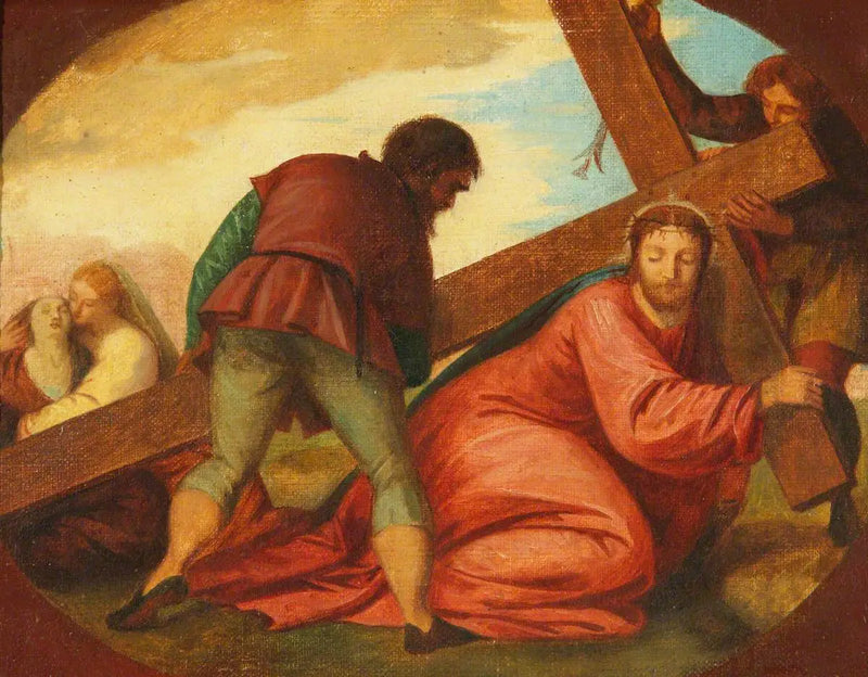 Camino del Calvario (según Veronese) - Paolo Veronese