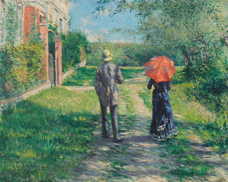 Camino ascendente - Gustave Caillebotte